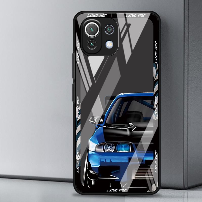 

Чехол для Xiaomi mi 12 Note 10 13 10T 14 10 Pro 11 Lite 12X 12T 11T Стеклянная крышка для телефона Мечта Авто Xiaomi Mi 11