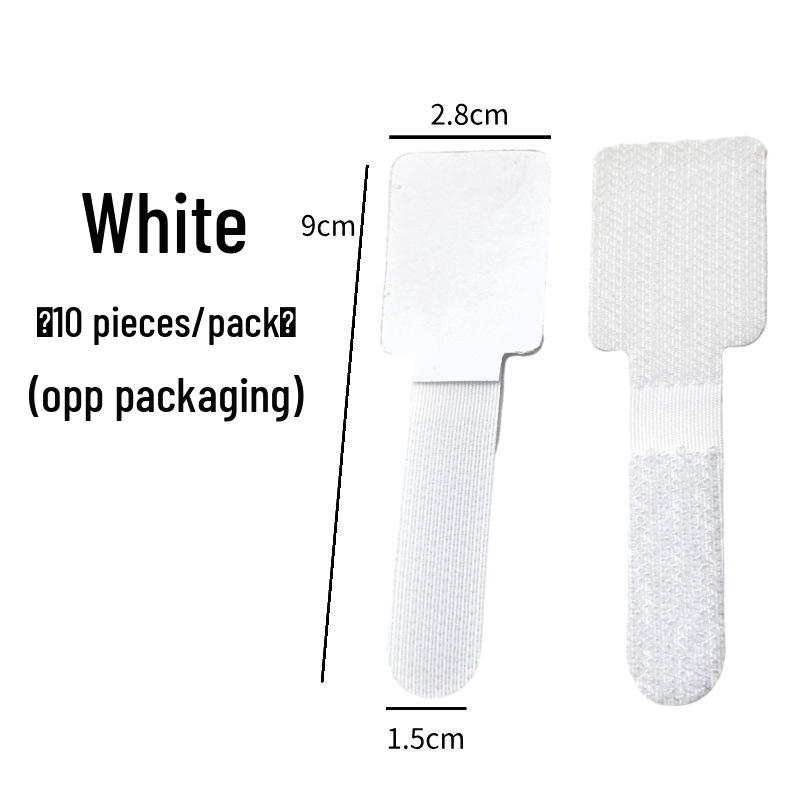 Self-Adhesive Hook & Loop Cable Ties for Cord Management