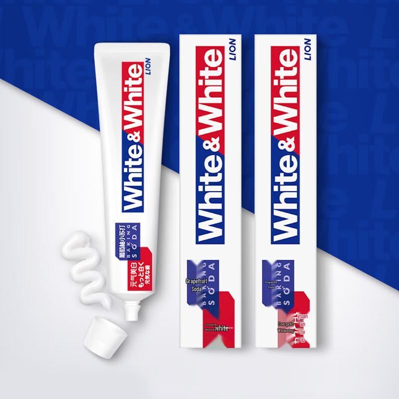 Lion Crystal Clean Toothbrush & Baking Soda Whitening Toothpaste Set