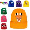 Friends Rainbow Roblox Knitted Cap Printed Elastic Hat Warm Kids Adult Xmas Gift