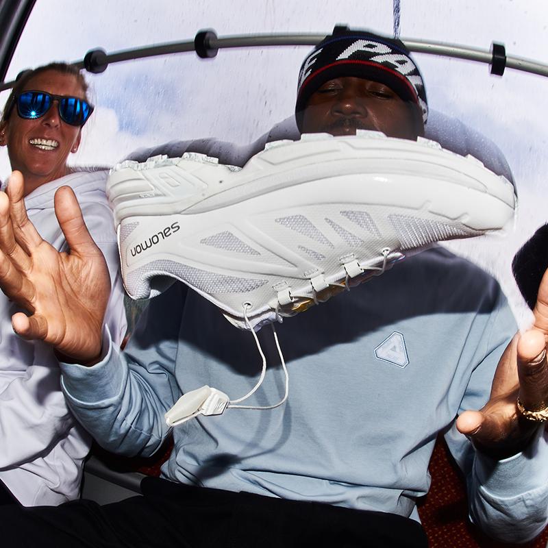 SALOMON Palace Xt-Wings 2 Comfortable Sports Durable Low-Top Outdoor Functional Shoes Unisex Shoes White 474737