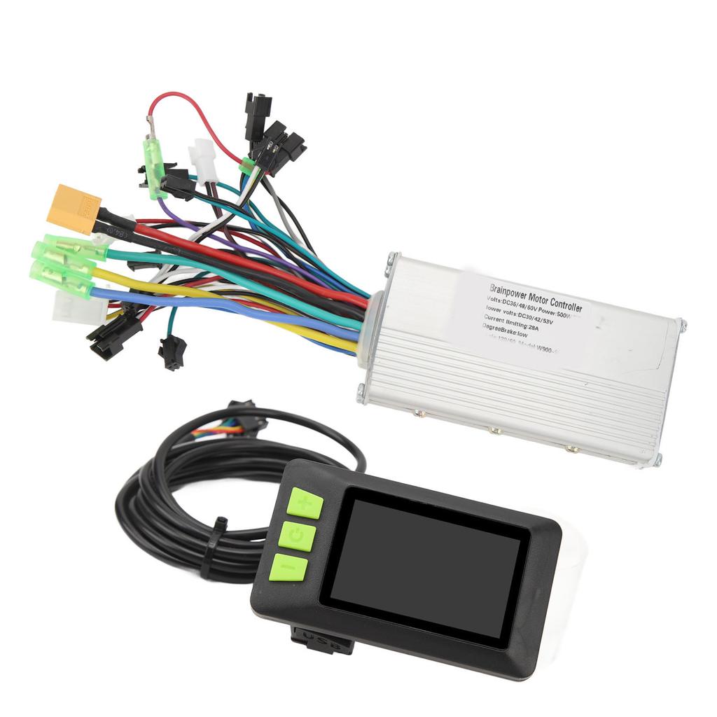 36V 48V 60V 500W 28A 930 Display Sine Wave 3 Modes Brushless Controller Replacement Set