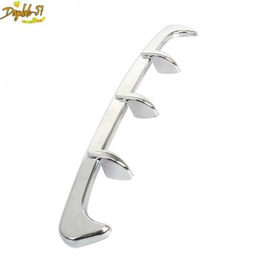 Motorcycle Chrome Front Fairing Scoop Trim For Honda Goldwing GL1800 2001-2011