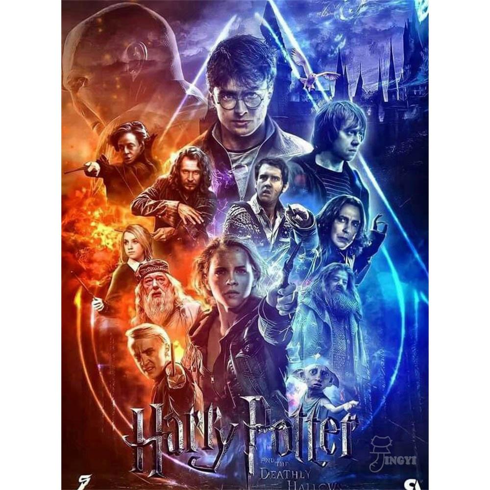 2026 New Harry Potter Diamond Painting Brand New Poster Cover Cross Stitch Mosaic Embroidery Home Decor 5D DIY Art New Kids Gift