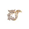 Elegant Little Fox Rhinestone Brooch – Stylish Alloy Pin for Clothing Accessories