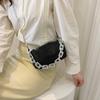 Large Capacity Small Square Bag Chain Women Shoulder Bag Classic Rhinestone Handbag  Girl