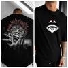 Trendiges Lustiges Manga Grafik T-Shirt Herren und Damen Anime Print Übergroßes Streetwear T-Shirt Y2K Mode Kleidung Oberteil
