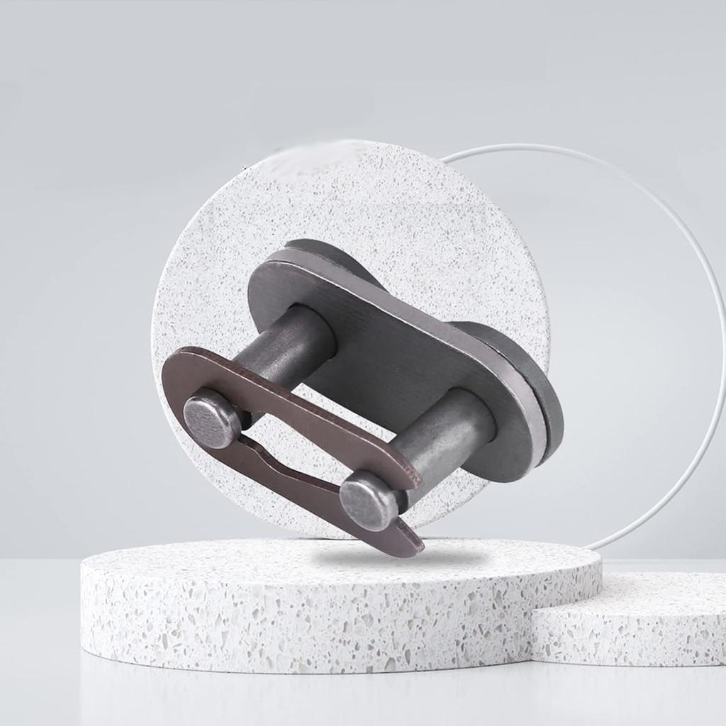 Master Link Chain, 5 Set 415 Carbon Steel Master Link Polished for Motorized Bike Parts for 2 Stroke Motorcycle and Motorized Bike Easy Installation