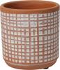 Ceramic cover for terracotta flowerpot 11 cm