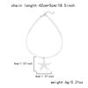 Statement Large Resin Starfish Pendant Necklace For Women Trendy Summer Beach Vacation Charm Neck Clavicle Chain Boho Jewelry