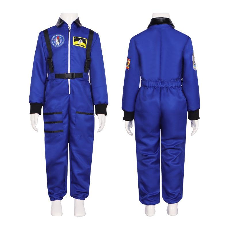 Halloween Astronaut Costume Spacesuit Group Party Stage Performance Cosplay Onesie