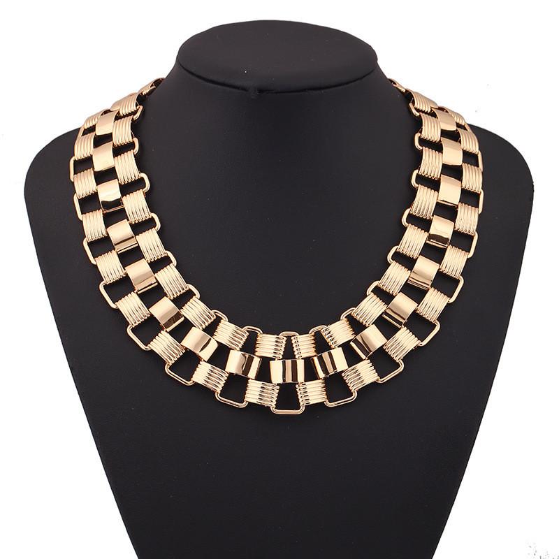 Necklace Geometric Metal Jewelry With Alloy Material For Casual Wear Gift