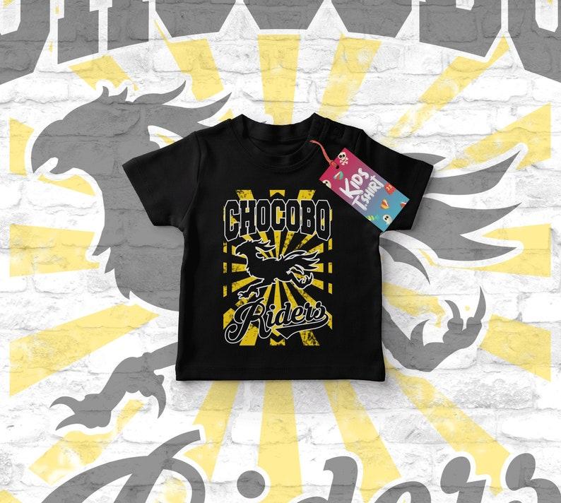 CHOCOBO RIDERS || Kid s T-shirt designed by us, with love. 120