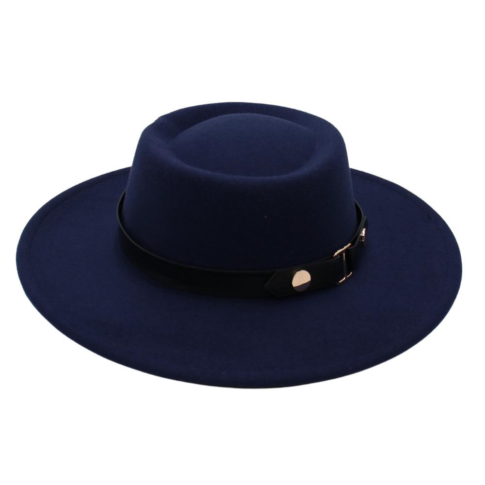 Nyugati Cowboy Kalap Szélvédő Kötél Jazz Kalap Velúr Vintage Felsőkallap Filc Kalap Gyapjú Kalap Férfiaknak és Nőknek