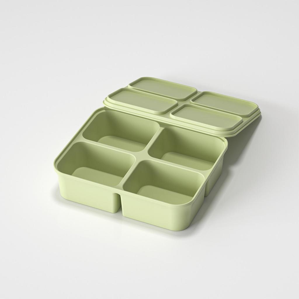Verbesserte Silikon-Eiswürfelform mit Deckel - Lebensmittelqualität, Große Kapazität, Geruchlos, Leicht zu lösen für DIY-Eis zu Hause