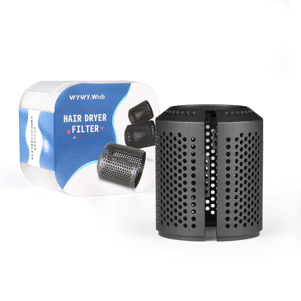 Replacement Hair Dryer Filter for Dyson Supersonic and HD08 Hair Dryer Strainer Filter Brush Replacement Part HD01, HD03, Models, (Gray)