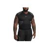 Nike Logo Panel Komfort Rundhalsweste Herren Tops Schwarz AQ2733-010