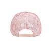 Netz Atmungsaktive Kappe Damen Sommerkappe Pailletten Sonnenschutz Sonnenhut Floral Baseballkappe