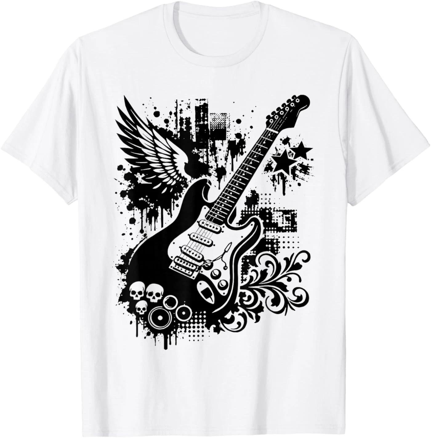 Frutiger Metro - Y2K Electric Guitar Unisex T-Shirt L