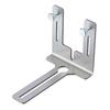 Stainless Laser Level Wall Mount Bracket Adjustable Multi-Functional Laser Bracket for 1/4" 5/8" Connectors Laser Level