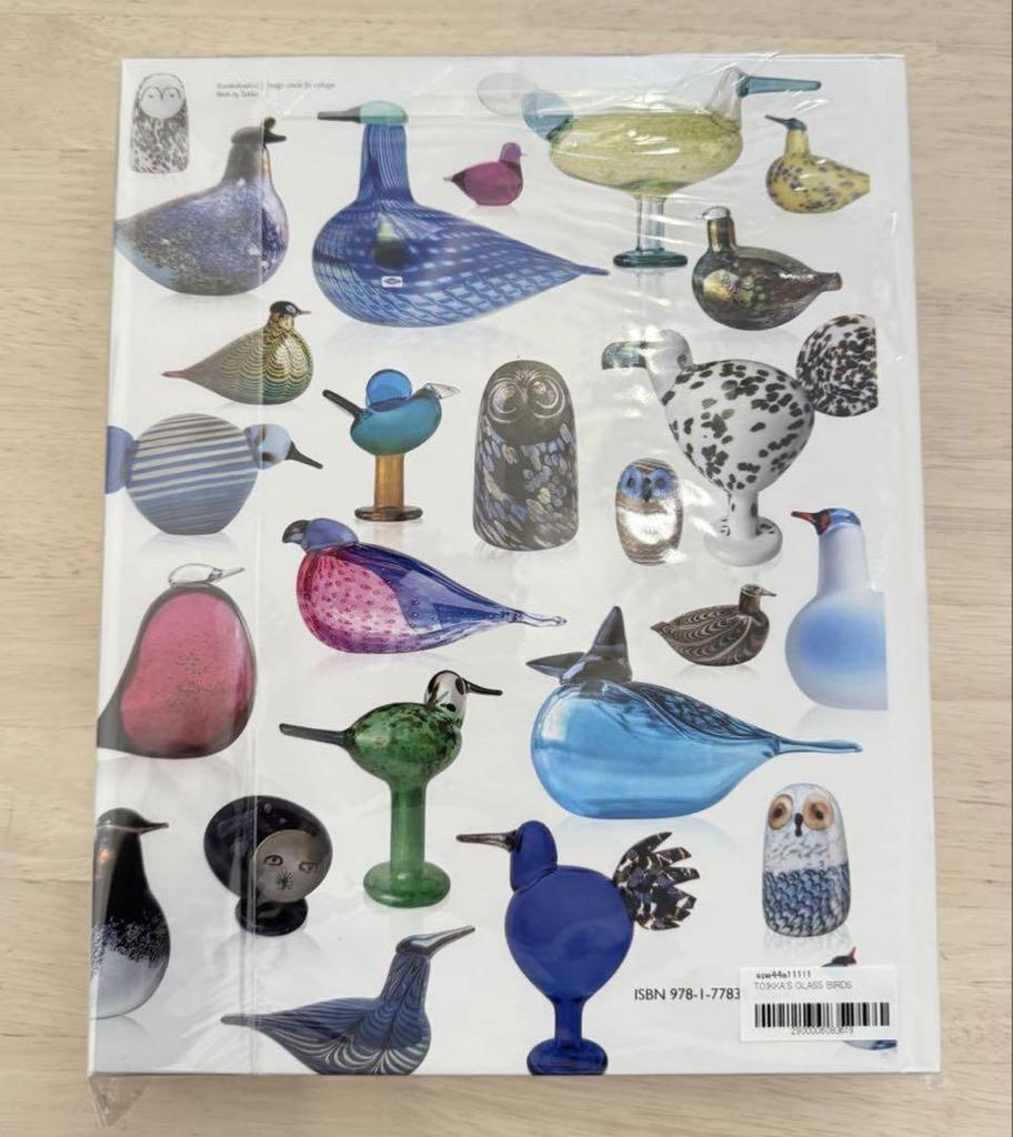 [USED] TOIKKA'S GLASS BIRDS Collection Oiva Toikka Bird Book