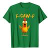 F-CAW-F Women's Casual Letter Print Short-sleeved Top T-shirt
