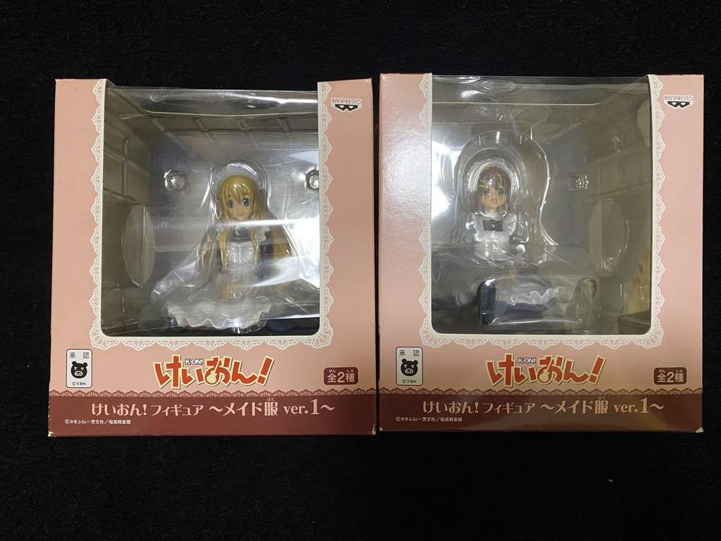 [USED] All types of K-ON! figures in maid outfits ver.1, 2, and 3