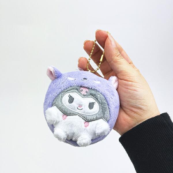 Sanrio Kuromi Hidden Plush Keychain Mascot