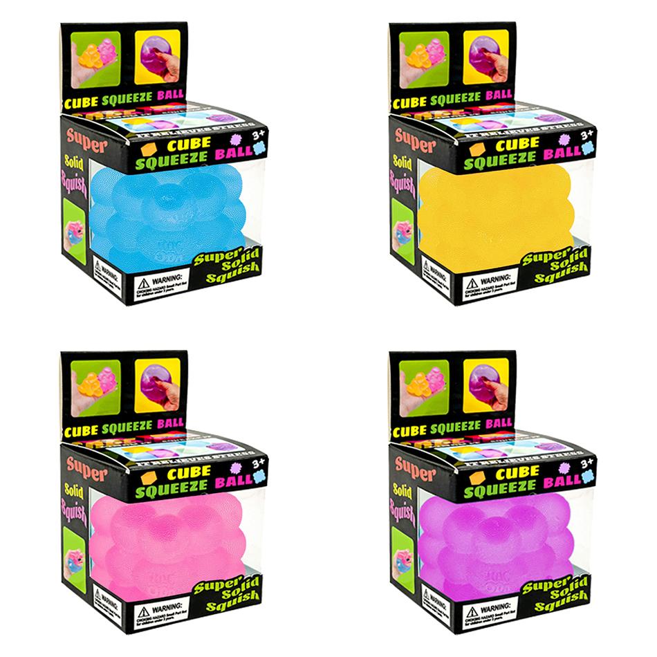 New Three-Dimensional Candy Kneading Sensory Toys Anti-Stress Blocks Stress Relief Jigsaw Pressure Relief Souvenir For Kids