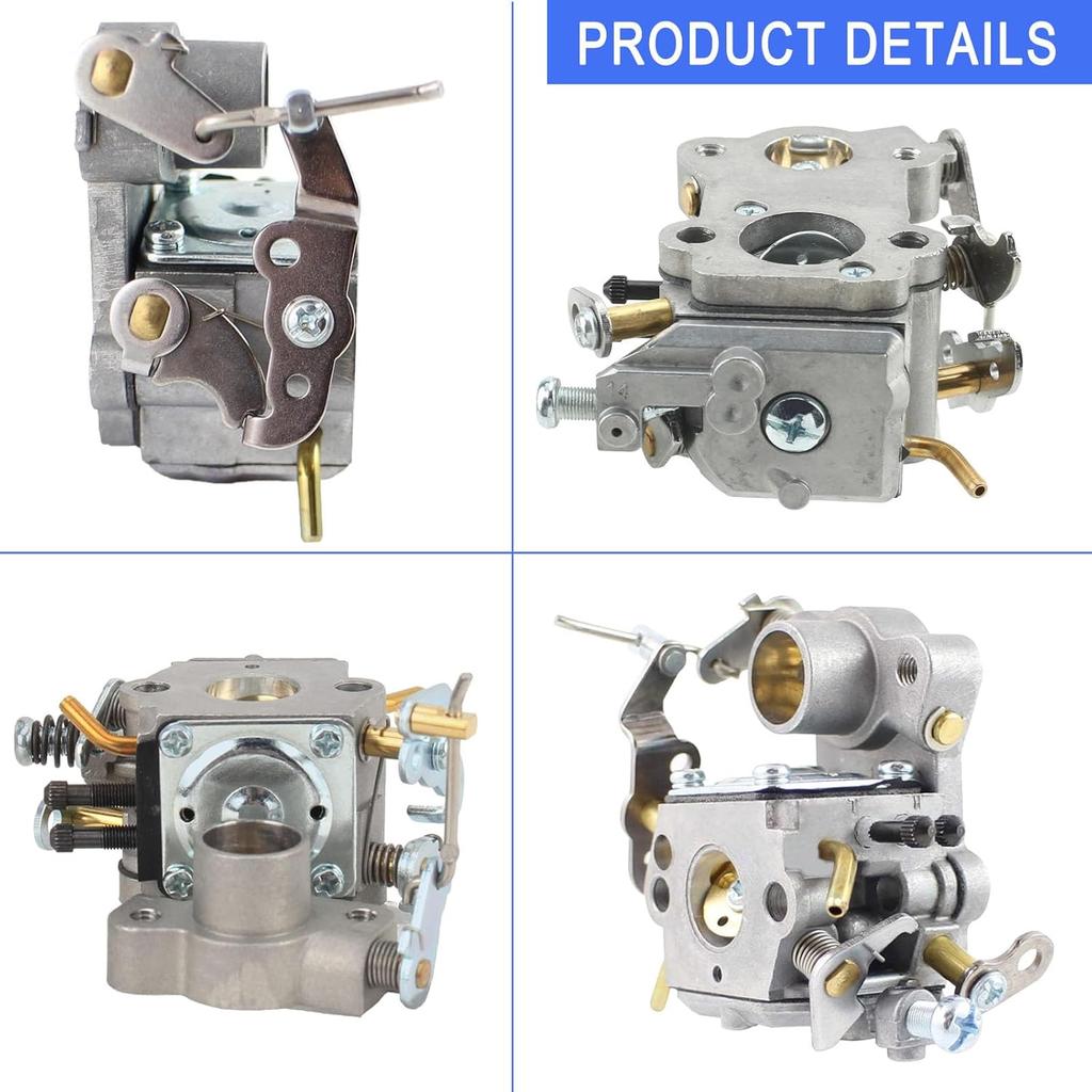 Compatible with PP4218A Carburetor for Poulan Pro P3314 PR4218 PP4218AVX PP4018 PP3516AVX P3416 PP3816 Chainsaw Craftsman