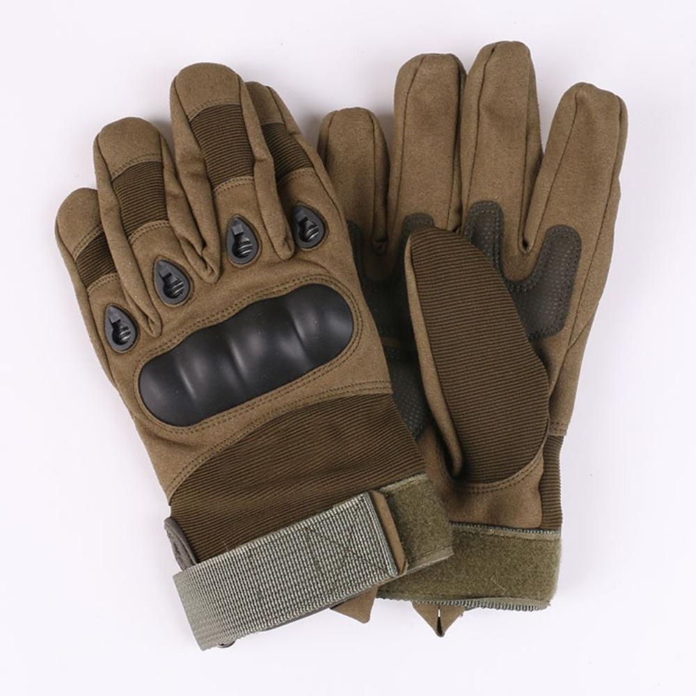 Luvas Táticas Pretas Outdoor Britânicas para Equitação Fãs Militares Anti-Corte Desempenho em Campo Esportes Fitness Luvas de Meio Dedo com Casca Dura