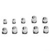 200pcs 1050V SMD Electrolytic Capacitors Set 1uF 470uF E Cap Capacitor Assortment