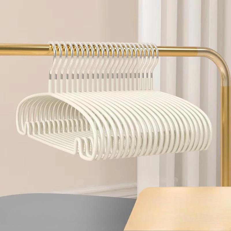 

30 PCS Simple Clothes Hanger Non Slip Dormitory Household Clothes Hanging to Prevent Clothes Deformation Clothes Storage 30pcs белый