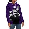 Jujutsu Kaisen Mikina Streetwear S Kresleným Potiskem Kapucí Mikina Pánská Dámská Cosplay Sportovní Mikiny