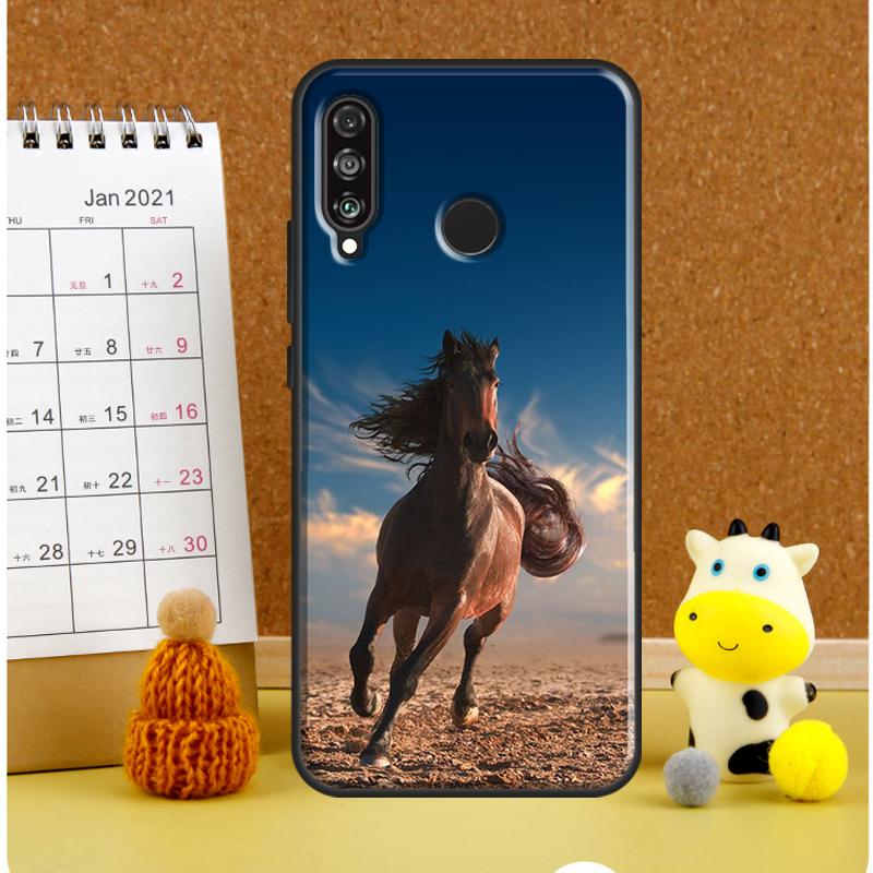 Horses Running For Huawei Nova 3i 7i 8i 11i 12i 9 10 SE Y60 Y61 Y70 Y72 Y73 Y90 Y91 P20 P30 P40 Lite Case