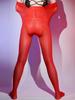 Sexy Men 912 Pin Sheer See Through U Convex Pouch Stockings 8D Shiny Glossy Pantyhose Male Warm Wear Tights Plus Size