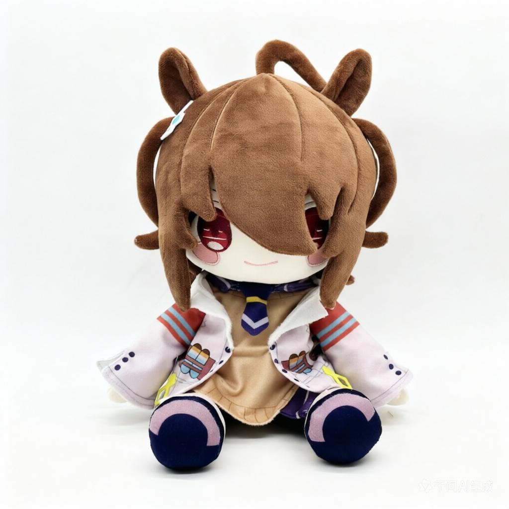 Nuova 2026 Uma Musume Pretty Derby Peluche Giocattolo Carino Cartone Animato Morbido Verno Luce Oguri Cap Peluche Gioco Periferica per Regalo Bambino