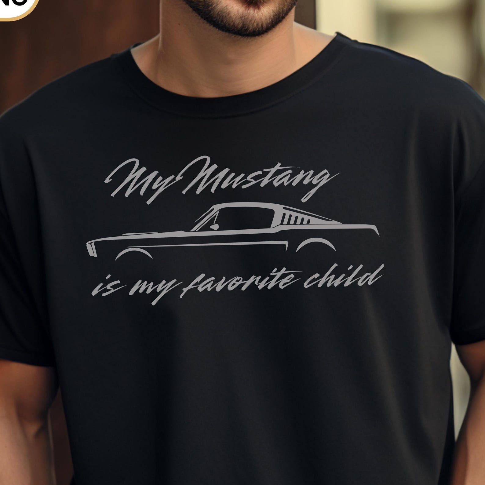 Mustang Lover T-Shirt: Funny Car Enthusiast Graphic Tee S
