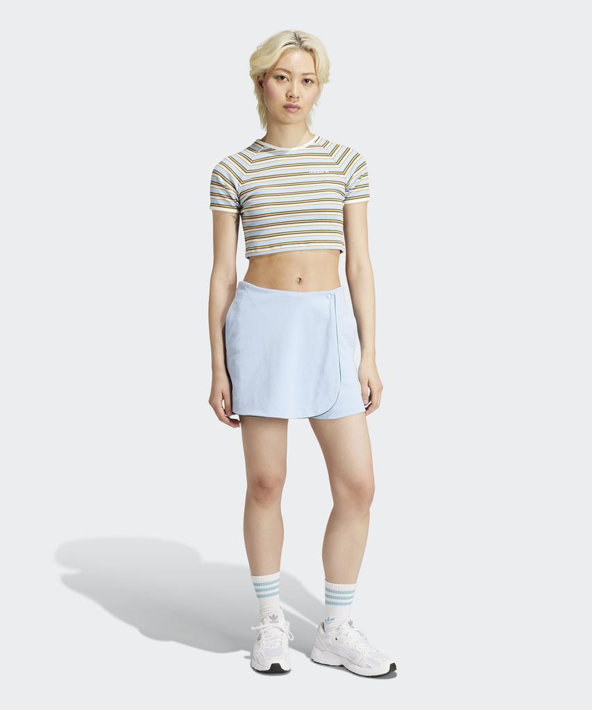 ADIDAS Rip Stripe Tee - Sky Blue / Jc6167