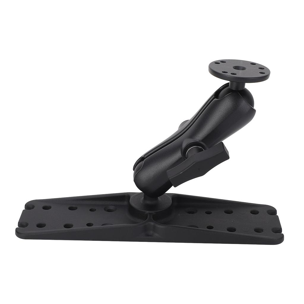 1.5 Inch Ball Fish Finder Mount Marine Electronic Mount Universal Mounting Plate with Ball Adapters for Boat Kayak