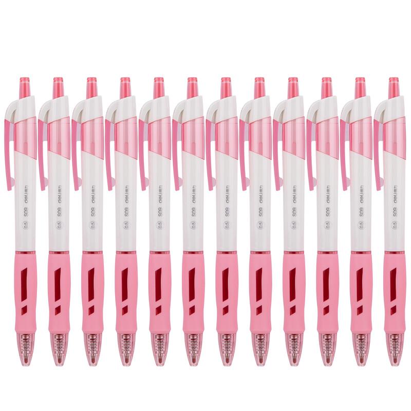 Deli S09 Retractable Gel Pen, 0.5mm