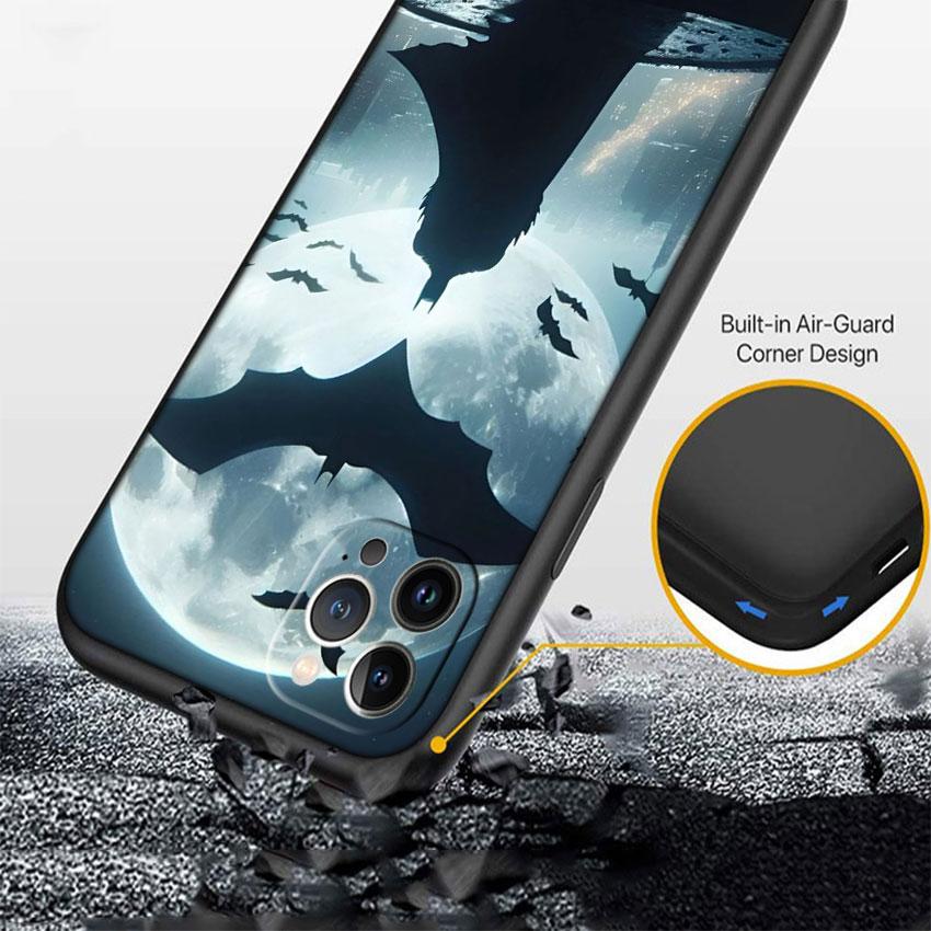 CJ15 Batman Soft Shell Phone Case for OPPO A40 A60 A80 A15 A16 A16K A12 A17 A17K A54 A54S A53 A53S A55 A56 A57 A98 F23