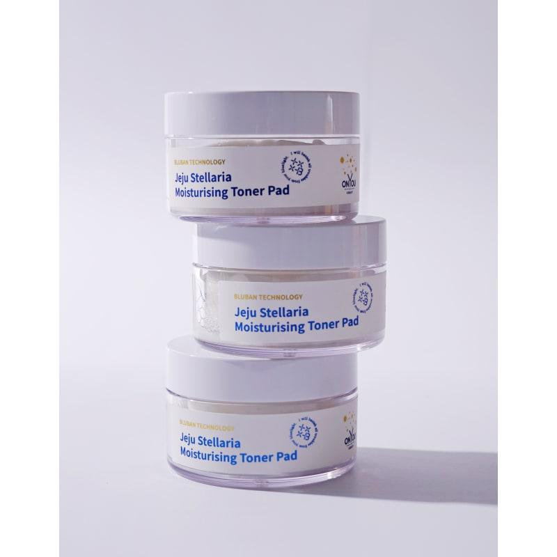 Jeju Stelia Moisturizing Toner Pads 75ml X 40 Sheets