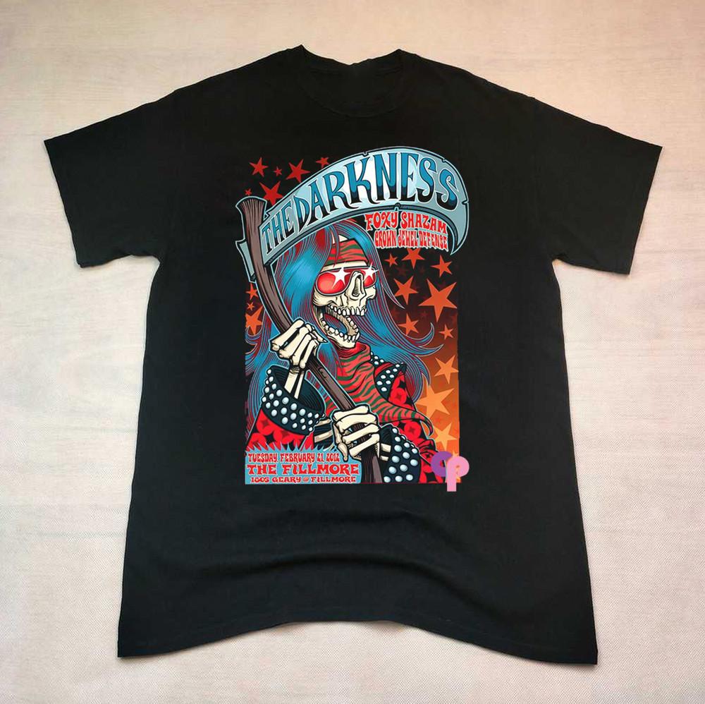 The Darkness Band Foxy Shazam Unisex T-Shirt All Size S To 5XL Unisex T-Shirt S