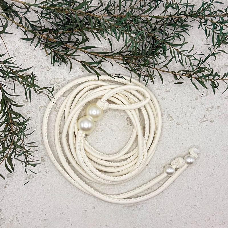 3PCS Fashionable Decoration Versatile Adjustable Long Waist Rope Simple Hundred Dress Decoration Narrow Waist Belts