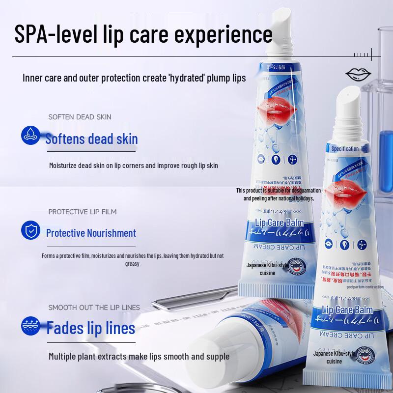 Feuchtigkeitsspendender Lippenbalsam für trockene, rissige Lippen & Cheilitis