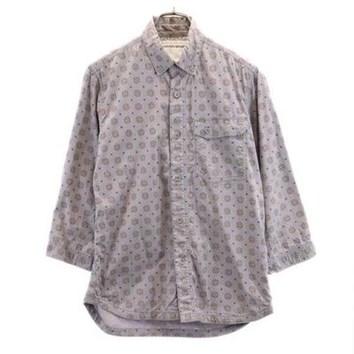 WHITE MOUNTAINEERING Made In Japan Overall Handle 7 Minutes Sleeve Button Down Shirt Women Used