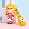 Portachiavi Immagine Stella del Calcio Decorazione Borsa Stella del Calcio Portachiavi Bambola Accessori Chiavi Auto Popolare per Uomini Regalo per Fan Prezzo all'Ingrosso