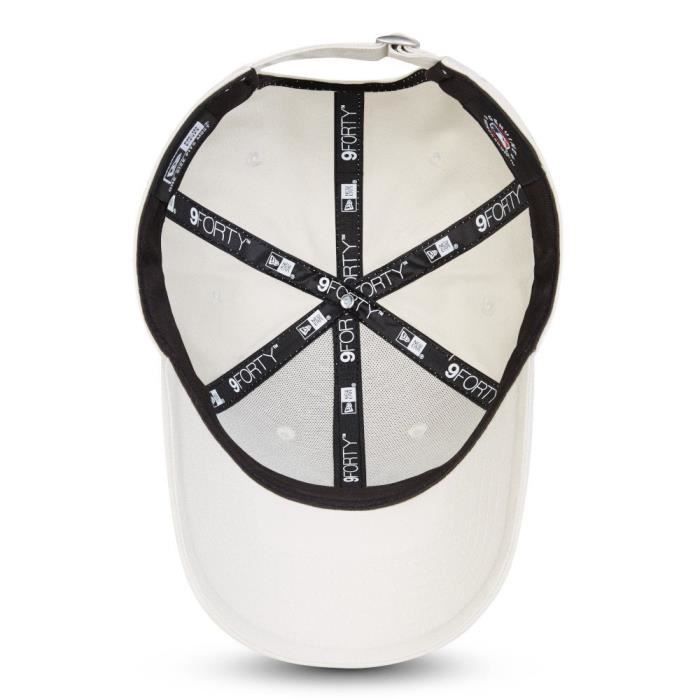 Casquette 9Forty - New Era - New York Yankees - Crème - Taille Unique - 100% Coton