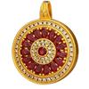 Vietnamese Rose Gold Rotatable Compass Pendant Necklace for Women